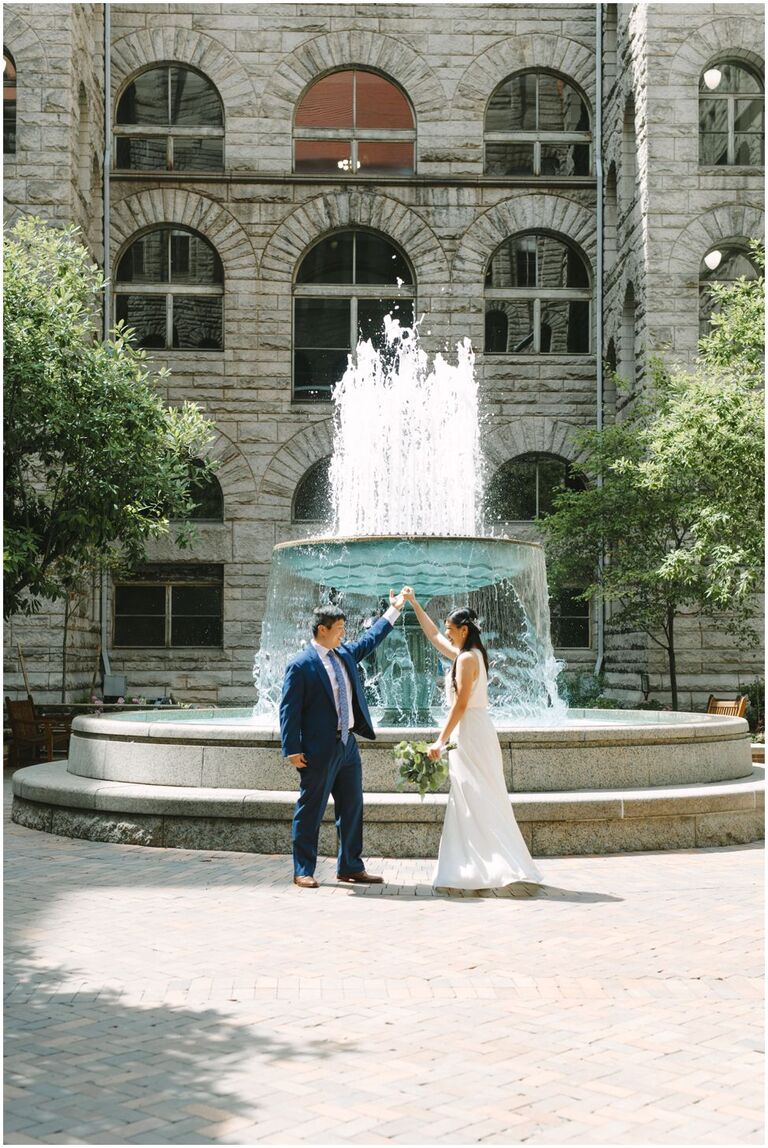 Catherine and TzuChiao Allegheny County Courthouse