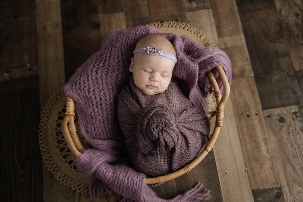 studio newborn session - Kelly Adrienne Pittsburgh Photographers
