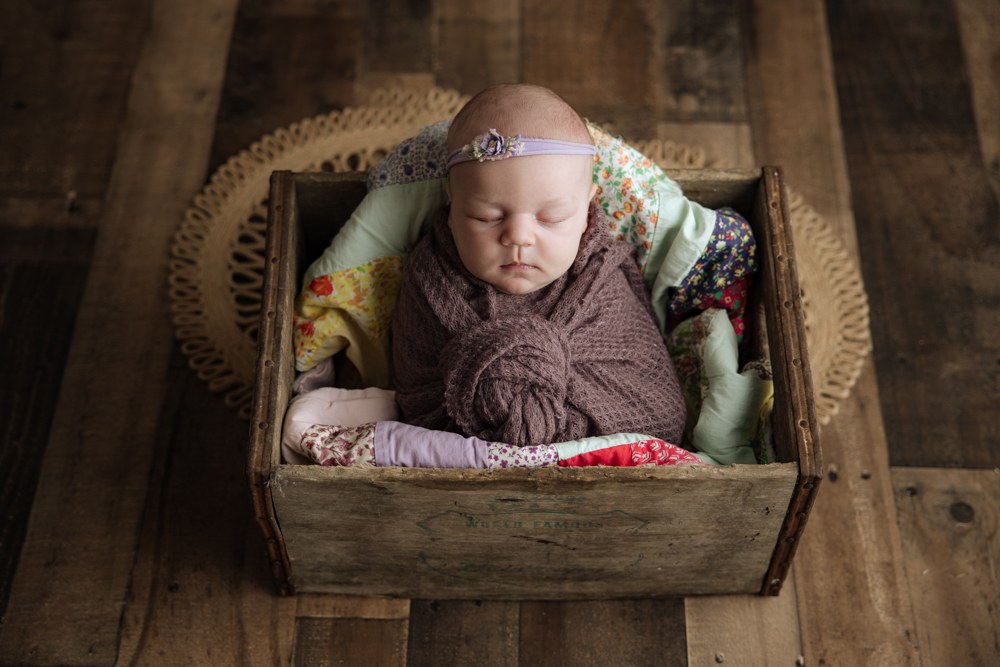 studio newborn session - Kelly Adrienne Pittsburgh Newborn Photography